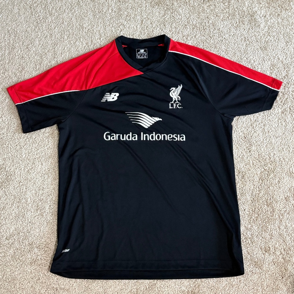 New Balance Unisex Liverpool Training 2 Jersey - L - Season 15/16